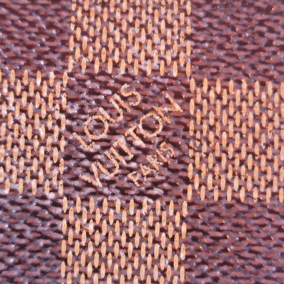 Authentic Vintage Louis Vuitton Damier Ebene Elise Compact Snap Wallet - Picture 6 of 13